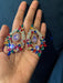 Large chandelier earring , multicolored earrings , big crystal earrings , big red earrings , big blue earrings ,