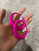 Hot pink hoops , big fuchsia hoop earrings , large pink hoops , big neon pink hoop earrings fuchsia , hoops 2.5 inch