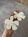 White flower earrings , huge white feathered earrings , large Snow White earrings , white earrings , big long white earrings acrylic floral