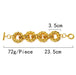 Gold statement bracelet ,big chunky curb gold link chain bracelet wide gold large bold metal womens