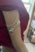 Silver Armlet, arm cuff bracelet, Silver armband, flower bracelet , silver arm cuff bracelet, boho bracelet , upper arm bracelet