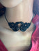 Snake necklace , black cobra necklace , gothic necklace , Serpents choker necklace, Herpetologist Gift Reptile costume necklace black