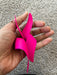 Hot pink earrings big , large fuchsia earrings , big neon pink statement earrings chunky giant bright
