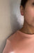 Large gold hoop earrings , gold hoops , big gold hoop earrings , chunky square rectangle gold hoop earrings