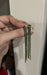 Large Green earrings crystal Rhinestone very long fringe Crystal Pageant oversized dark green emerald Earrings