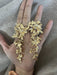 Big gold flower earrings , large flower gold earrings , huge gold stud earring , gold statement earrings , gold metal earrings gold pierced