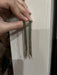Large Green earrings crystal Rhinestone very long fringe Crystal Pageant oversized dark green emerald Earrings