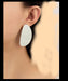 Big Silver stud earrings , silver statement bold studs large , silver round metal earrings , chunky metal shiny stud earrings