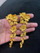 Big gold flower earrings , large flower gold earrings , huge gold stud earring , gold statement earrings , gold metal earrings gold pierced