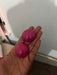 Fuchsia earrings big studs , large round studs fuchsia earrings , big pink statement some earrings chunky giant bright