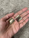 Big gold earrings square , gold studs large brushed metal earring , gold stud earring , retro gold earrings , chunky gold studs big