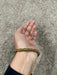 Gold statement bracelet , chunky gold link chain bracelet gold cuff large bold vintage style metal chunky womens steel