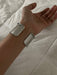Large wide silver cuff bracelet big costume bracelet bangle silver wavy chunky bold statement bracelet shiny
