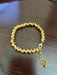 Gold statement bracelet , chunky gold link chain bracelet gold cuff large bold vintage style metal chunky womens steel
